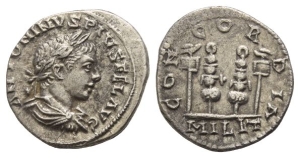 Elagabalus AR Denarius.