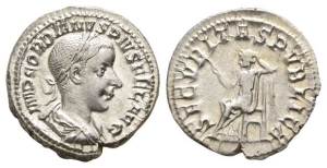 Gordian III AR Denarius.