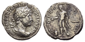 Hadrian AR Denarius.