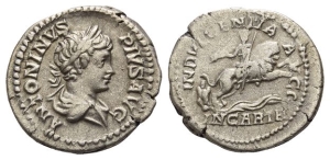 Caracalla AR Denarius.