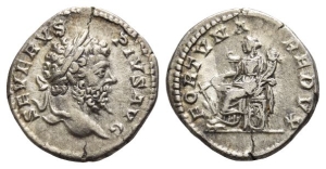 Septimius Severus AR Denarius.