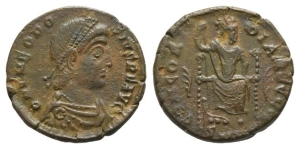 Theodosius I BI Nummus.