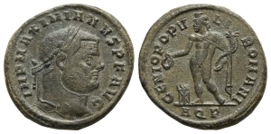 Maximian BI Nummus.