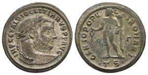 Diocletian BI Nummus.