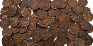Group of One Hundred [100] Late Roman Imperial AE Coins.