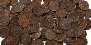 Group of One Hundred [100] Late Roman Imperial AE Coins.