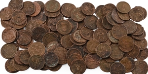 Group of One Hundred [100] Late Roman Imperial AE Coins.