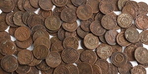 Group of One Hundred [100] Late Roman Imperial AE Coins.