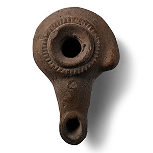 Egyptian Terracotta Oil Lamp