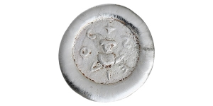 Byzantine Glass Weight in the name of Neilos.