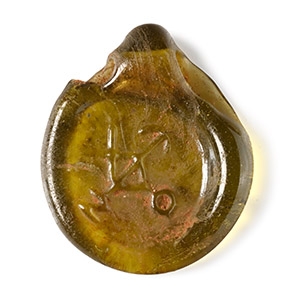 Late Roman Glass Pendant