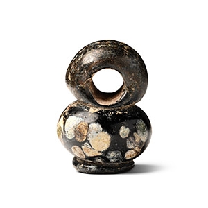 Western Asiatic Glass Jug Pendant