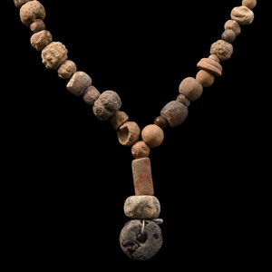 Roman Glass Bead Necklace String