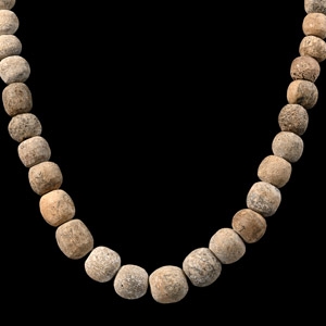 Woolly Mammoth Bone Bead Necklace String