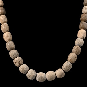 Woolly Mammoth Bone Bead Necklace String
