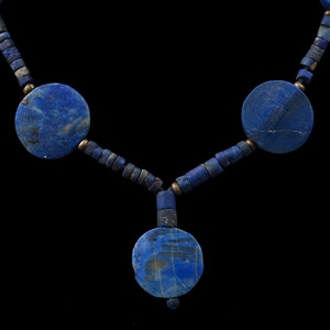 Lapis Lazuli Bead Necklace String