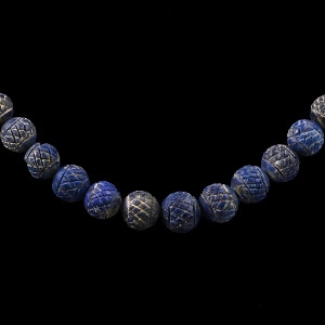 Lapis Lazuli Bead Necklace String