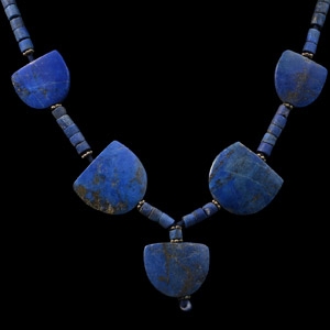 Lapis Lazuli Bead Necklace String