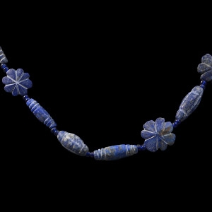 Lapis Lazuli Bead Necklace String