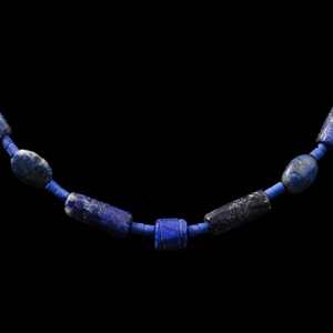 Lapis Lazuli Bead Necklace String