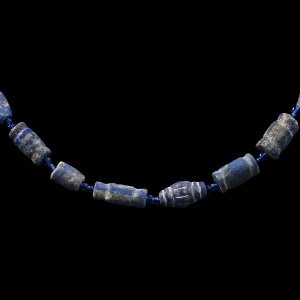Lapis Lazuli Bead Necklace String