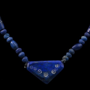 Lapis Lazuli Bead Necklace String