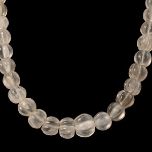 Rock Crystal Bead Necklace String