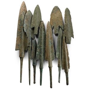 Luristan Bronze Arrowhead Collection