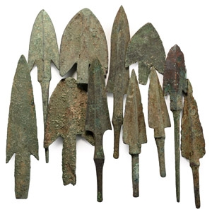 Luristan Bronze Arrowhead Collection