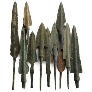 Luristan Bronze Arrowhead Collection