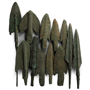 Luristan Bronze Arrowhead Collection