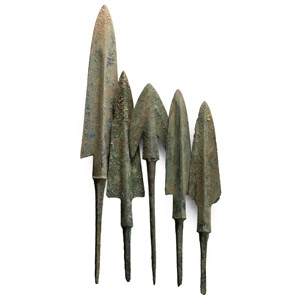 Luristan Bronze Arrowhead Collection