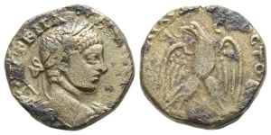Elagabalus BI Tetradrachm of Uncertain Mint, Seleucis and Pieria.