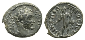 Septimius Severus AE 17mm of Nicopolis as Istrum, Moesia Inferior.