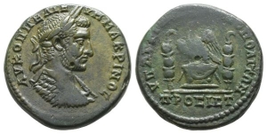 Macrinus AE 27mm of Nicopolis ad Istrum, Moesia Inferior.