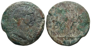 Trajan AE Drachm of Alexandria, Egypt.