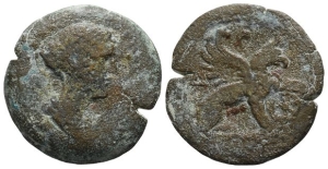 Faustina II AE Drachm of Alexandria, Egypt.