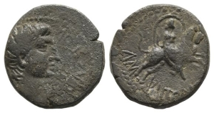 Augustus AE 20mm of Amphipolis, Macedon.