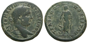 Caracalla AE 31mm of Trajanopolis, Thrace.