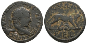 Caracalla AE 30mm of Laodicea ad Mare, Seleucis and Pieria.
