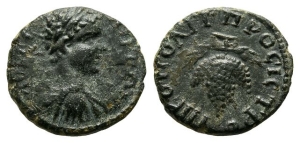 Caracalla AE 15mm of Nicopolis ad Istrum, Moesia Inferior.