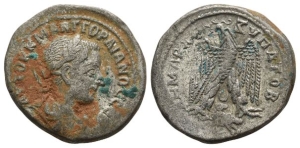 Gordian III BI Tetradrachm of Antioch, Seleucis and Pieria.