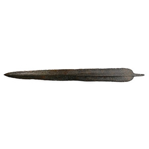 Western Asiatic Sword Blade with Blood Channels