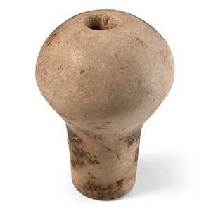 Mesopotamian Cream Stone Macehead