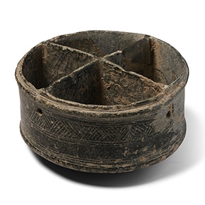 Mesopotamian Compartmented Stone Vessel