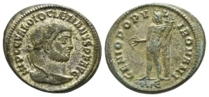 Diocletian BI Nummus.