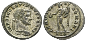 Diocletian BI Nummus.