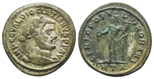 Diocletian BI Nummus.