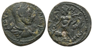Severis Alexander, as Caesar, AE 24mm of Raphanea, Seleucis and Pieria.