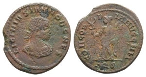 Licinius II, as Caesar BI Nummus.